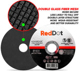RedDot Cutting Discs 1.2mm Ultra Thin 4 1/2" 115mm Angle Grinder Disc
